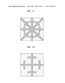 CAPACITIVE SENSING DEVICE COMPRISING CROSS-SHAPED SENSING ELEMENTS diagram and image