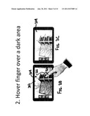 METHOD AND APPARATUS FOR MANAGING IMAGE EXPOSURE SETTING IN A TOUCH SCREEN     DEVICE diagram and image