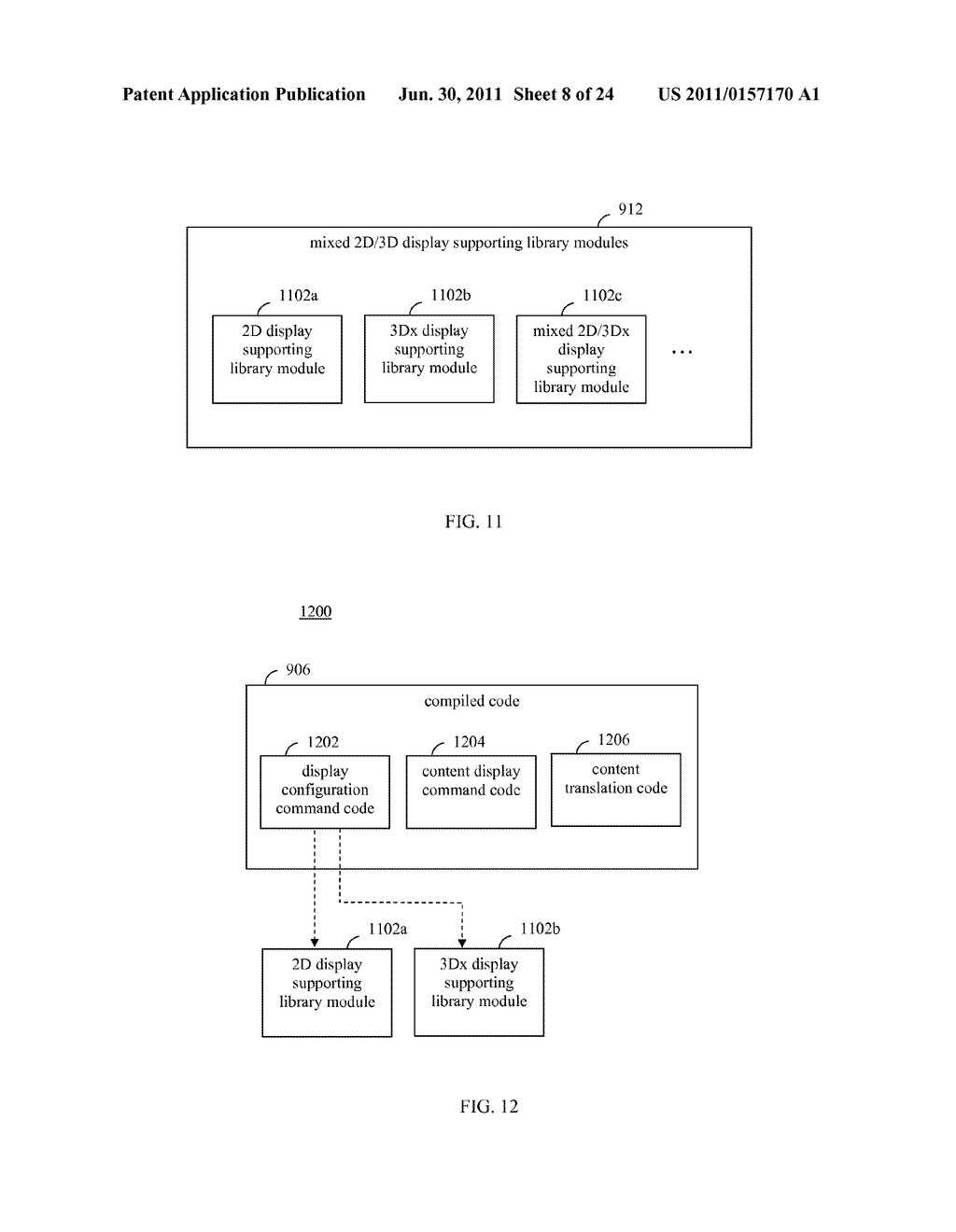 PROGRAMMING ARCHITECTURE SUPPORTING MIXED TWO AND THREE DIMENSIONAL     DISPLAYS - diagram, schematic, and image 09