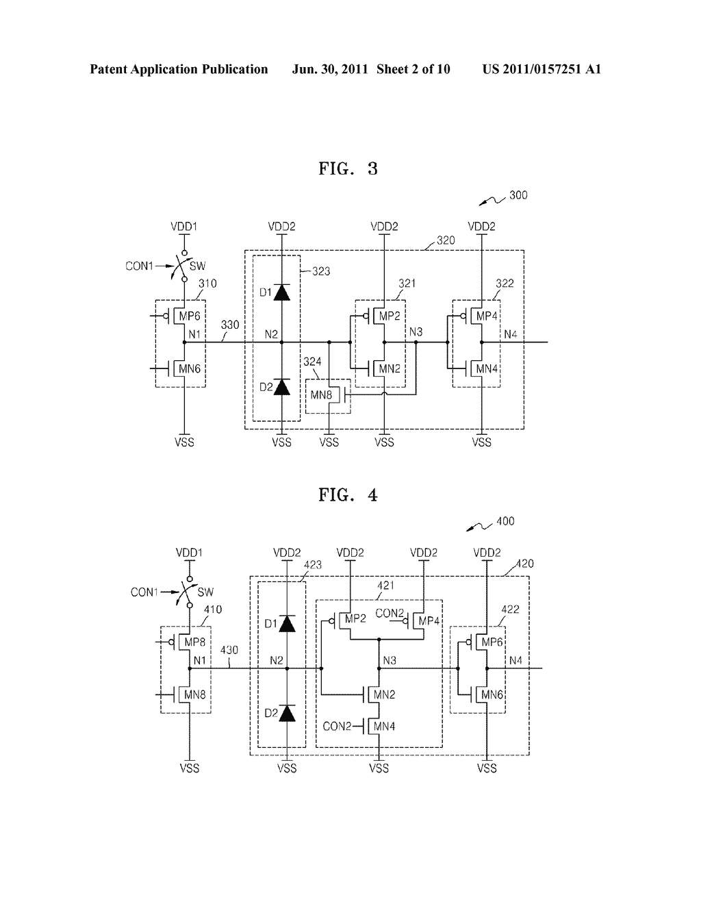 INTERFACE CIRCUIT, AND SEMICONDUCTOR DEVICE AND LIQUID CRYSTAL DISPLAY     DEVICE INCLUDING THE SAME - diagram, schematic, and image 03