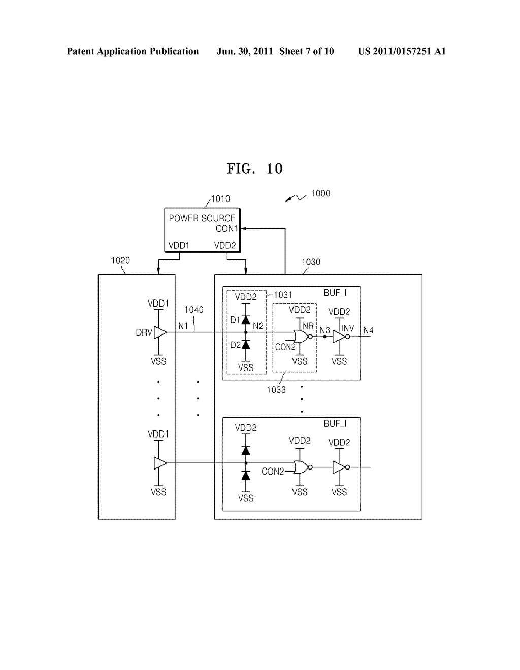 INTERFACE CIRCUIT, AND SEMICONDUCTOR DEVICE AND LIQUID CRYSTAL DISPLAY     DEVICE INCLUDING THE SAME - diagram, schematic, and image 08