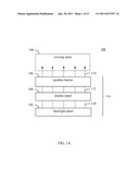 BACKLIGHTING ARRAY SUPPORTING ADAPTABLE PARALLAX BARRIER diagram and image
