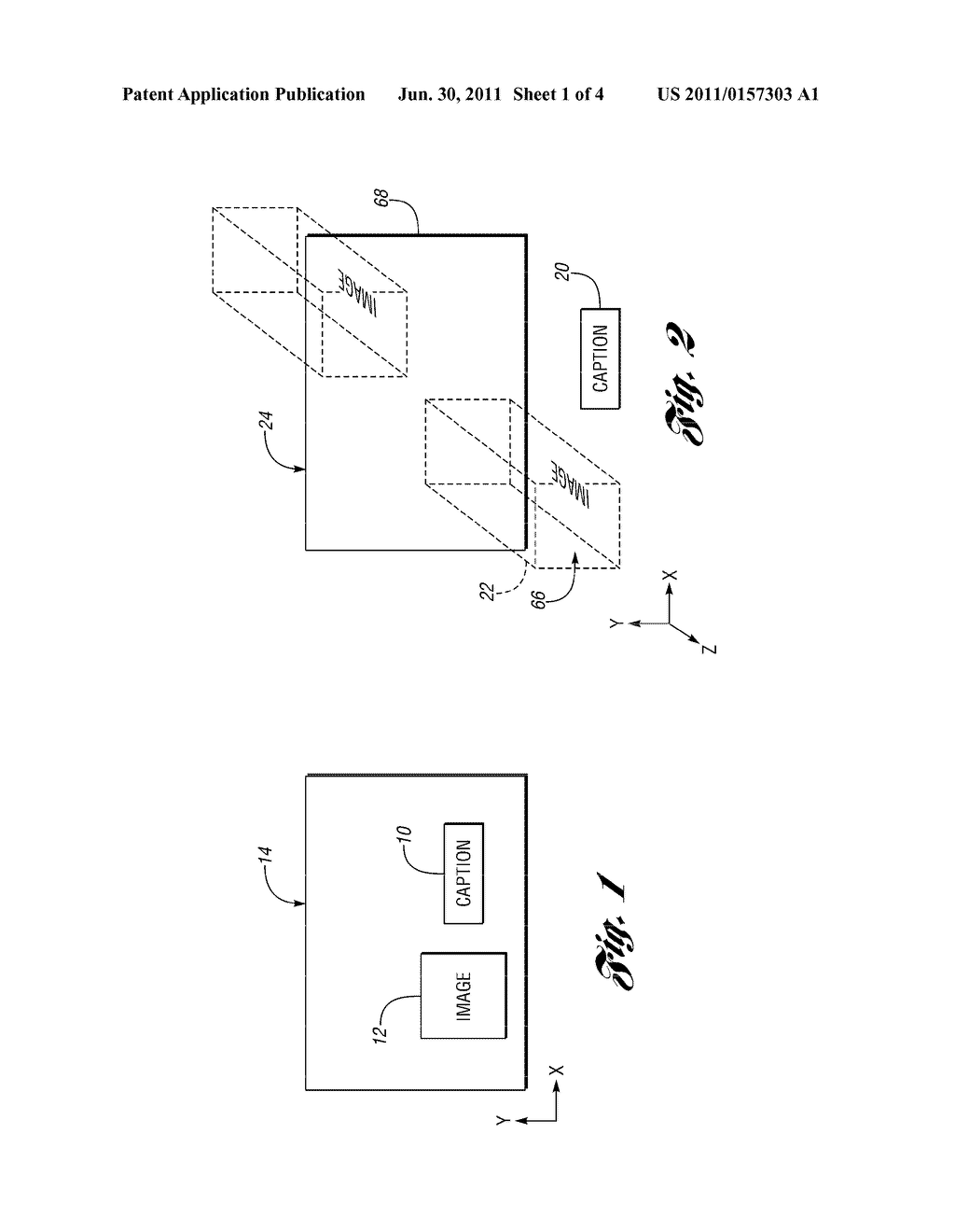 METHOD AND SYSTEM FOR GENERATION OF CAPTIONS OVER STEROSCOPIC 3D IMAGES - diagram, schematic, and image 02