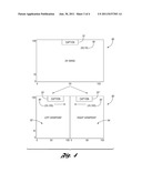 METHOD AND SYSTEM FOR GENERATION OF CAPTIONS OVER STEROSCOPIC 3D IMAGES diagram and image