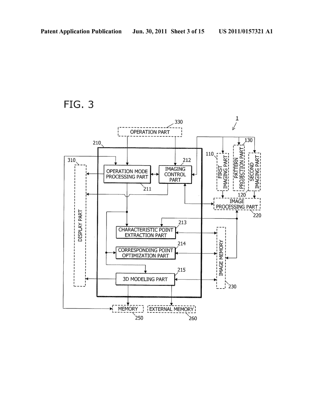 IMAGING DEVICE, 3D MODELING DATA CREATION METHOD, AND COMPUTER-READABLE     RECORDING MEDIUM STORING PROGRAMS - diagram, schematic, and image 04