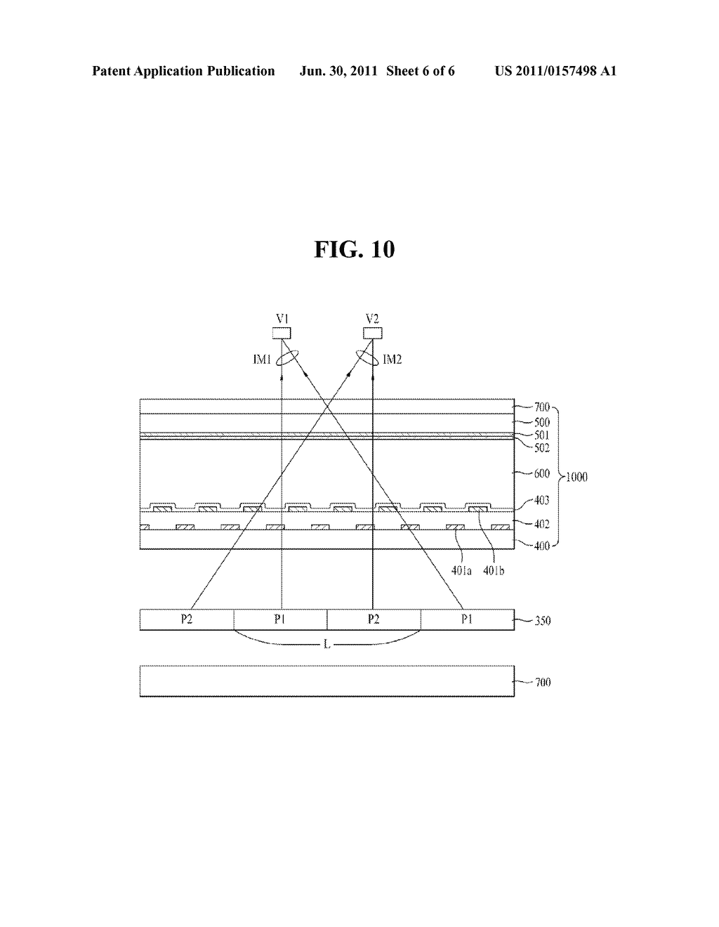 Electric Field Driven Liquid Crystal Lens Cell and Stereoscopic Image     Display Device Using the Same - diagram, schematic, and image 07