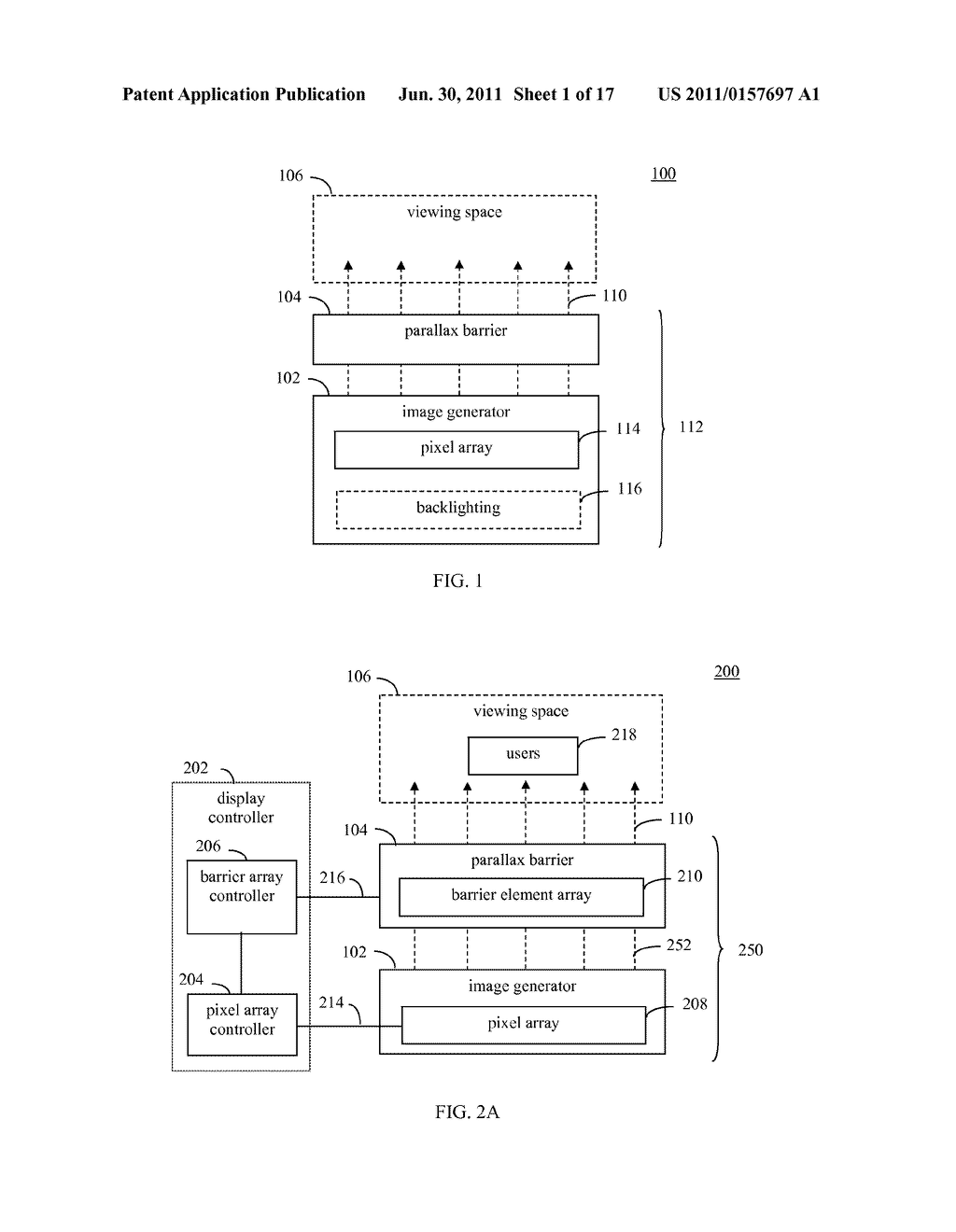 ADAPTABLE PARALLAX BARRIER SUPPORTING MIXED 2D AND STEREOSCOPIC 3D DISPLAY     REGIONS - diagram, schematic, and image 02