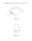 COVER OPENING/CLOSING APPARATUS FOR PORTABLE COMMUNICATION DEVICE diagram and image