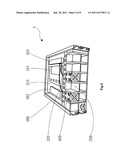 SERVER STRUCTURE WITH A REPLACEABLE HEAT-DISSIPATING MODULE diagram and image