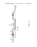 LOCKING STRUCTURE AND METHOD FOR MANUFACTURING THE SAME AND HEAT     DISSIPATION DEVICE USING THE SAME diagram and image