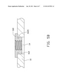 LOCKING STRUCTURE AND METHOD FOR MANUFACTURING THE SAME AND HEAT     DISSIPATION DEVICE USING THE SAME diagram and image