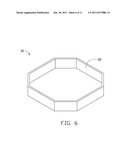 LED ILLUMINATION DEVICE HAVING REFLECTOR FOR PRODUCING REQUIRED LIGHT     PATTERN diagram and image