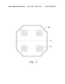 LED ILLUMINATION DEVICE HAVING REFLECTOR FOR PRODUCING REQUIRED LIGHT     PATTERN diagram and image