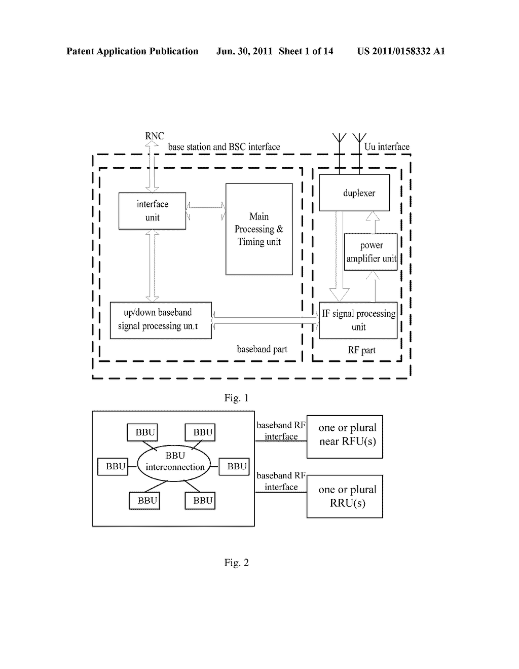 Distributed Base Station System and Method for Networking thereof and Base     Band Unit - diagram, schematic, and image 02