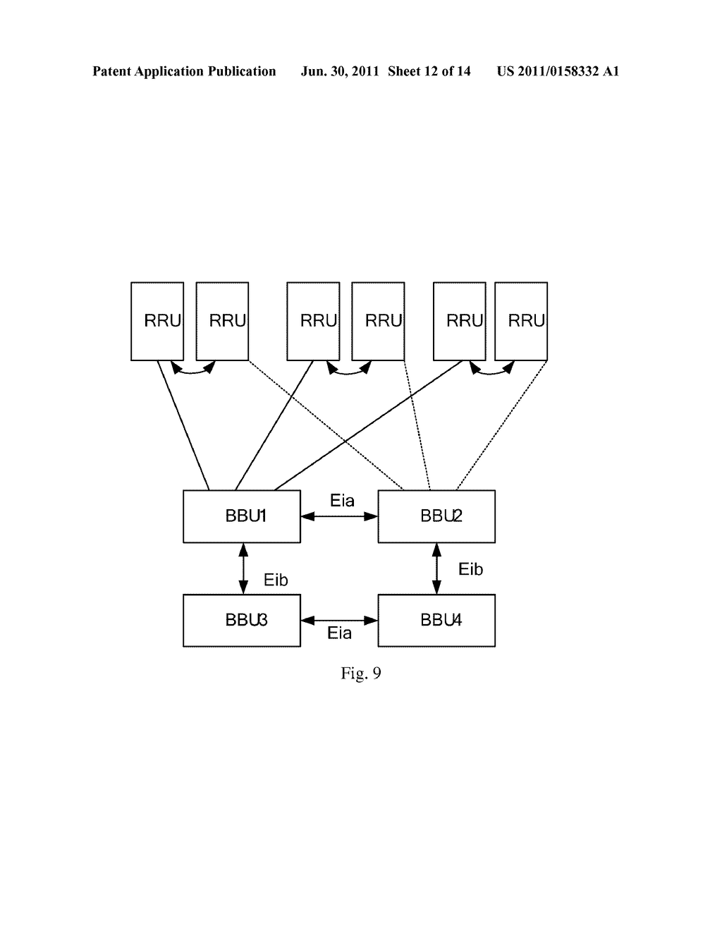 Distributed Base Station System and Method for Networking thereof and Base     Band Unit - diagram, schematic, and image 13