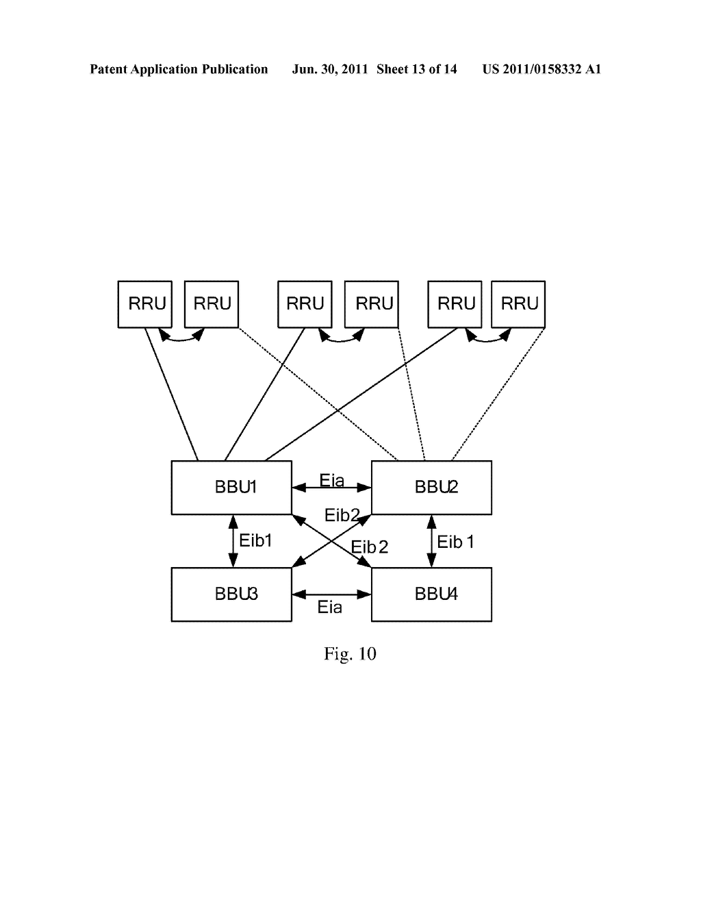 Distributed Base Station System and Method for Networking thereof and Base     Band Unit - diagram, schematic, and image 14