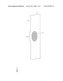 METHOD OF REMEDYING GLASS SUBSTRATE DEFECT, METHOD OF PRODUCING GLASS     SUBSTRATE, GLASS SUBSTRATE FOR DISPLAY PANEL, AND DISPLAY PANEL diagram and image