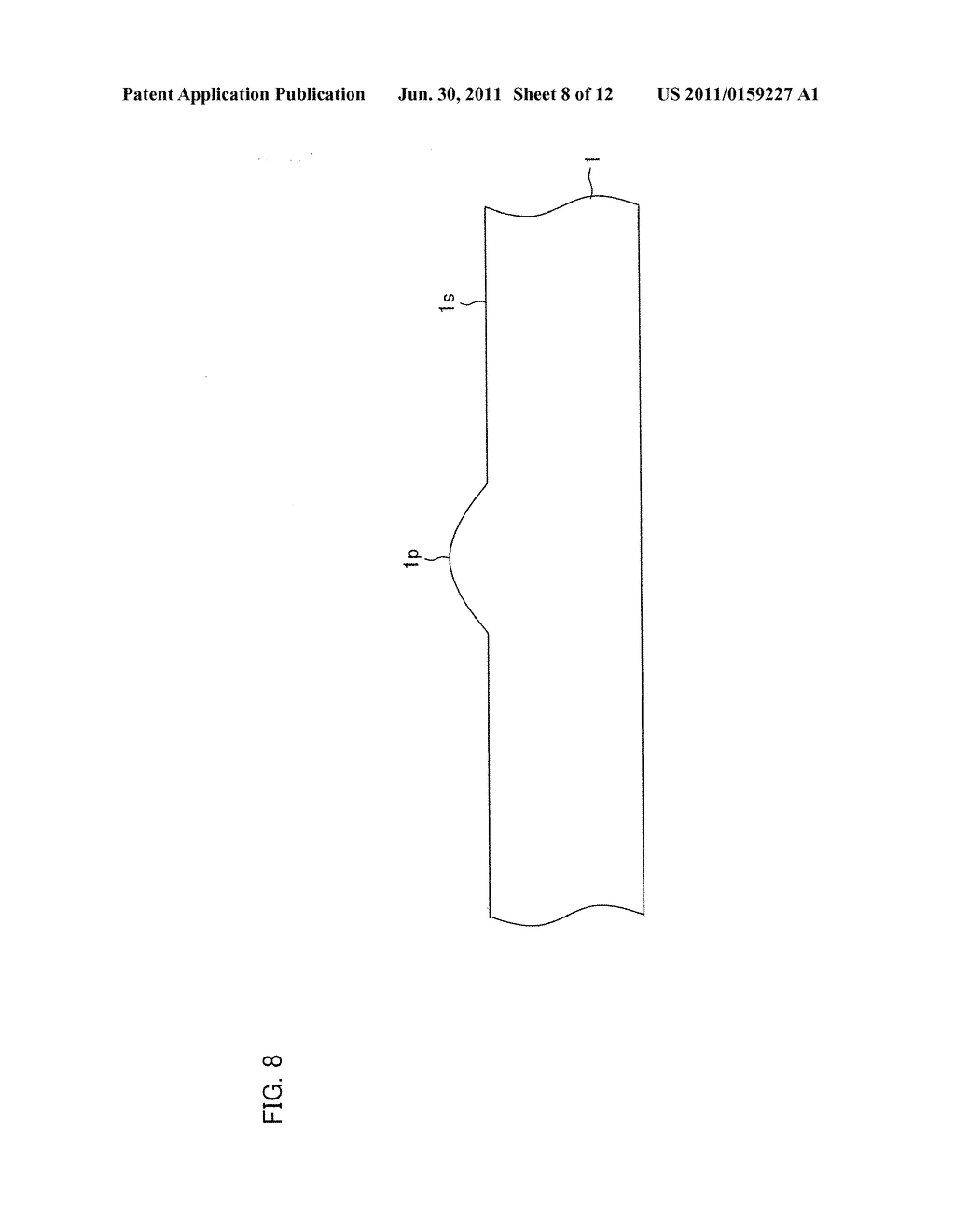 METHOD OF REMEDYING GLASS SUBSTRATE DEFECT, METHOD OF PRODUCING GLASS     SUBSTRATE, GLASS SUBSTRATE FOR DISPLAY PANEL, AND DISPLAY PANEL - diagram, schematic, and image 09