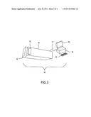 DEVICE FOR TREATING HUMAN KERATINOUS MATERIAL diagram and image