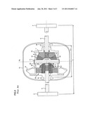 Structure for coupling differential assembly with drive shaft diagram and image