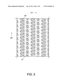 NONWOVEN COMPOSITE INCLUDING AN APERTURED ELASTIC FILM AND  METHOD OF     MAKING diagram and image