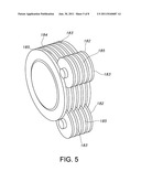 NONWOVEN COMPOSITE INCLUDING AN APERTURED ELASTIC FILM AND  METHOD OF     MAKING diagram and image