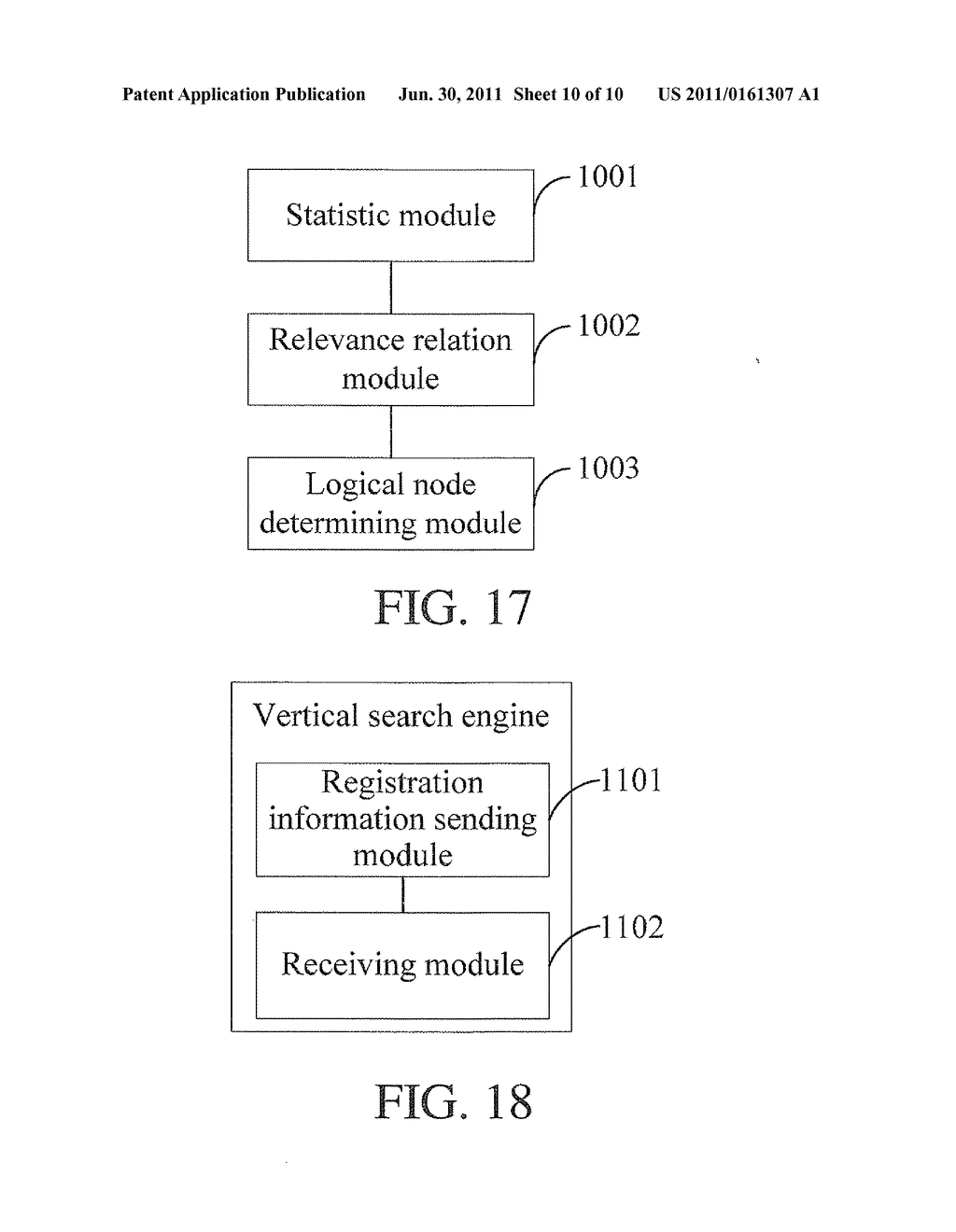 METHOD, SYSTEM, AND DEVICE FOR SEARCHING FOR INFORMATION AND METHOD FOR     REGISTERING VERTICAL SEARCH ENGINE - diagram, schematic, and image 11