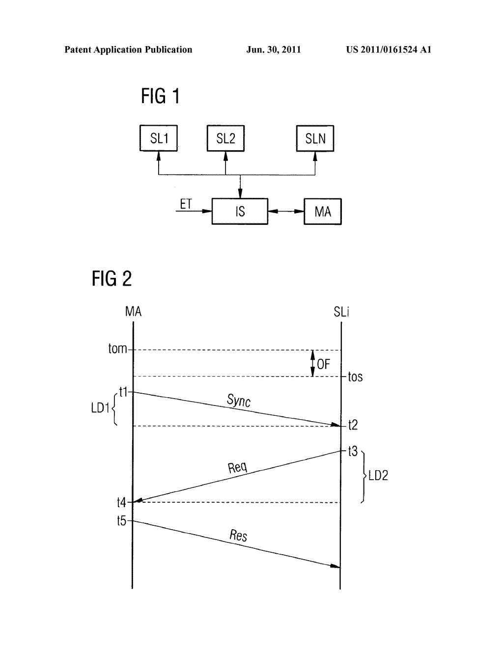  METHOD FOR SYNCHRONIZING CLOCKS IN A COMMUNICATION NETWORK - diagram, schematic, and image 02