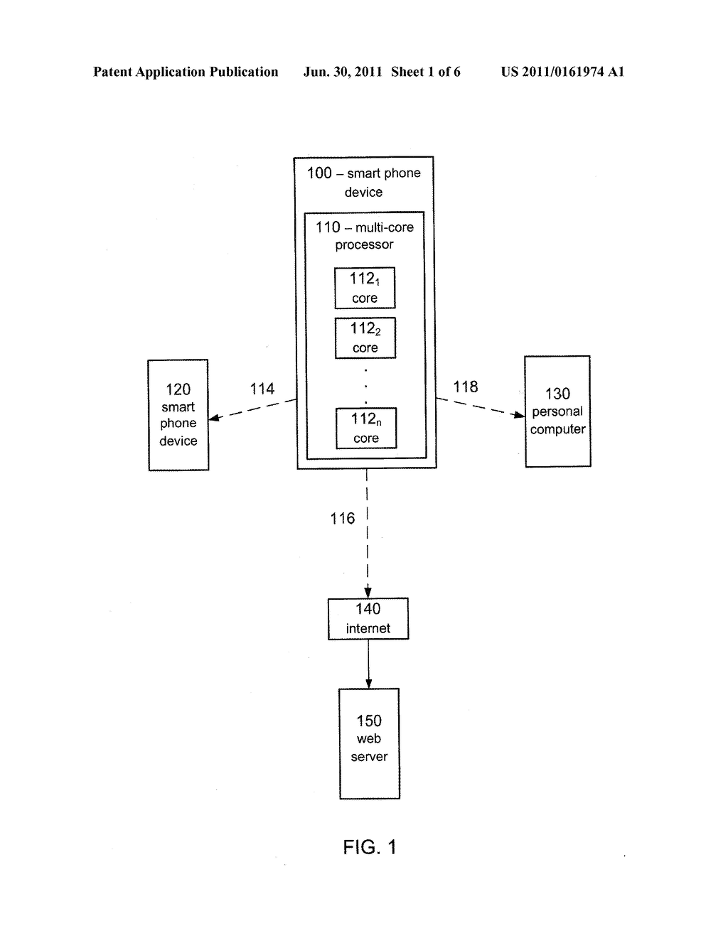 Methods and Apparatus for Parallelizing Heterogeneous Network     Communication in Smart Devices - diagram, schematic, and image 02