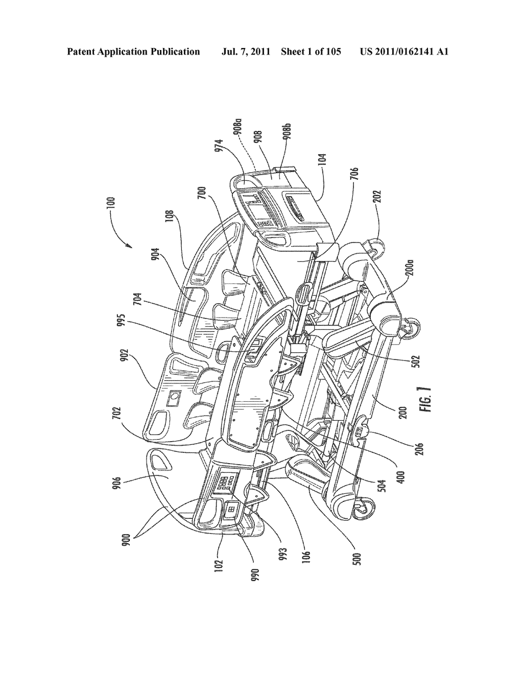 HOSPITAL BED - diagram, schematic, and image 02