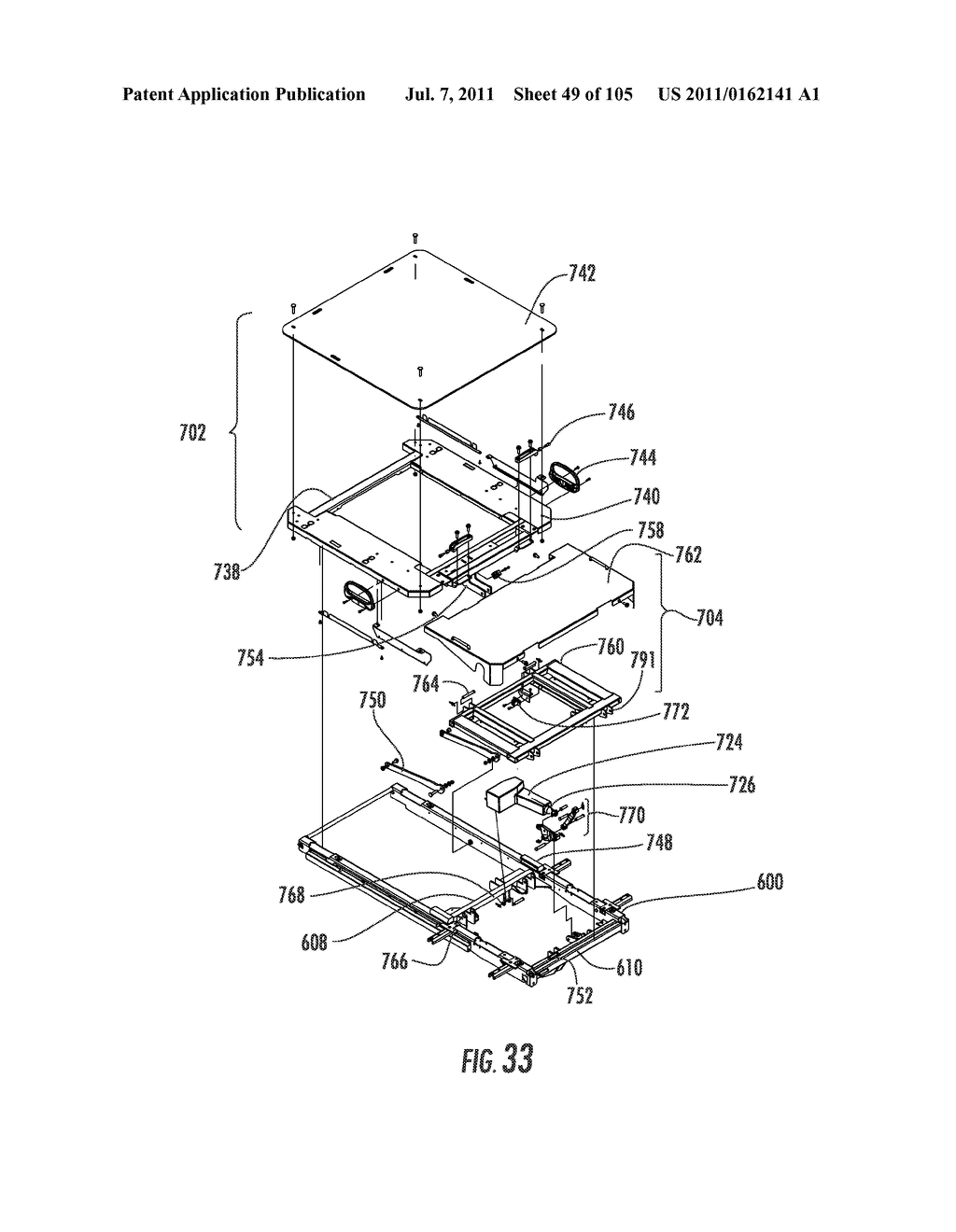 HOSPITAL BED - diagram, schematic, and image 50