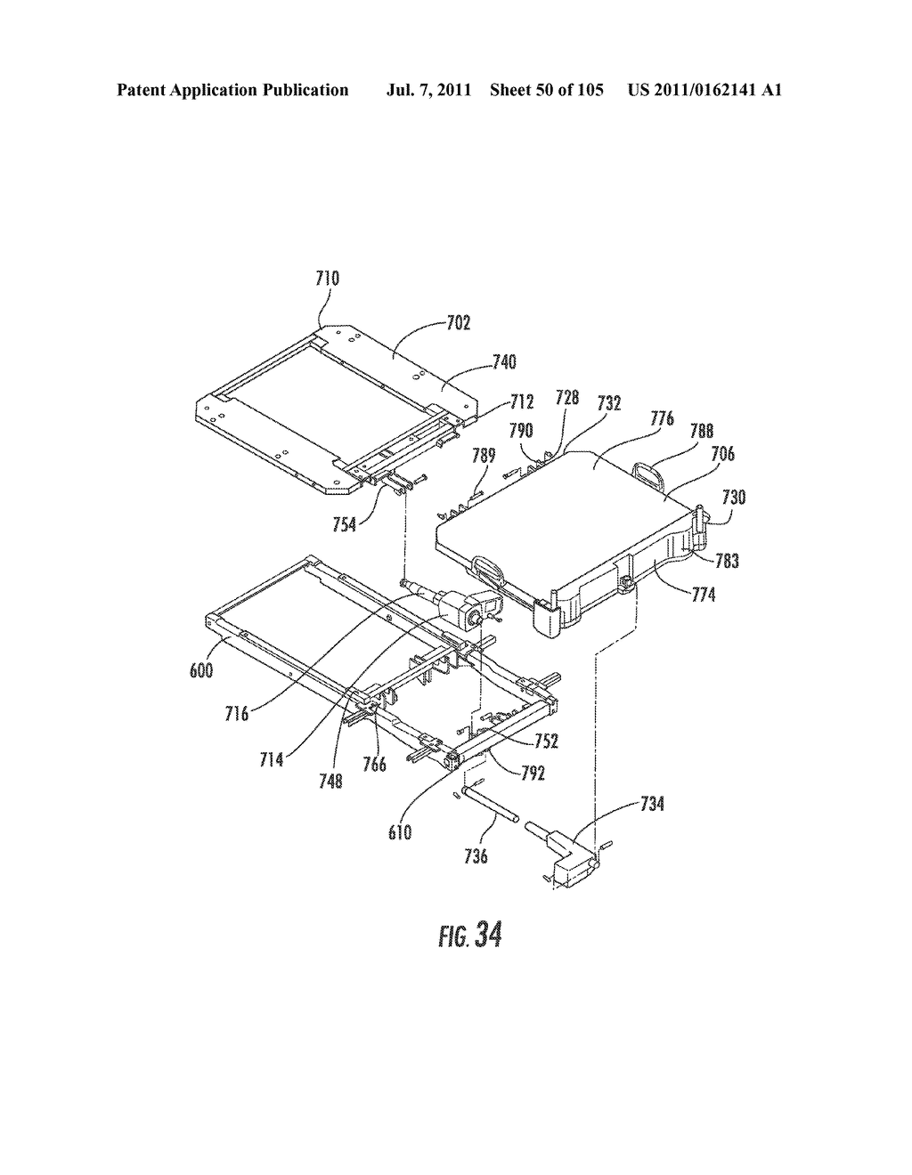 HOSPITAL BED - diagram, schematic, and image 51