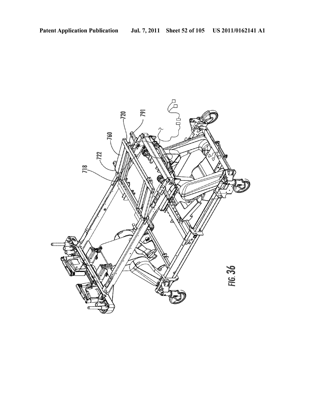 HOSPITAL BED - diagram, schematic, and image 53