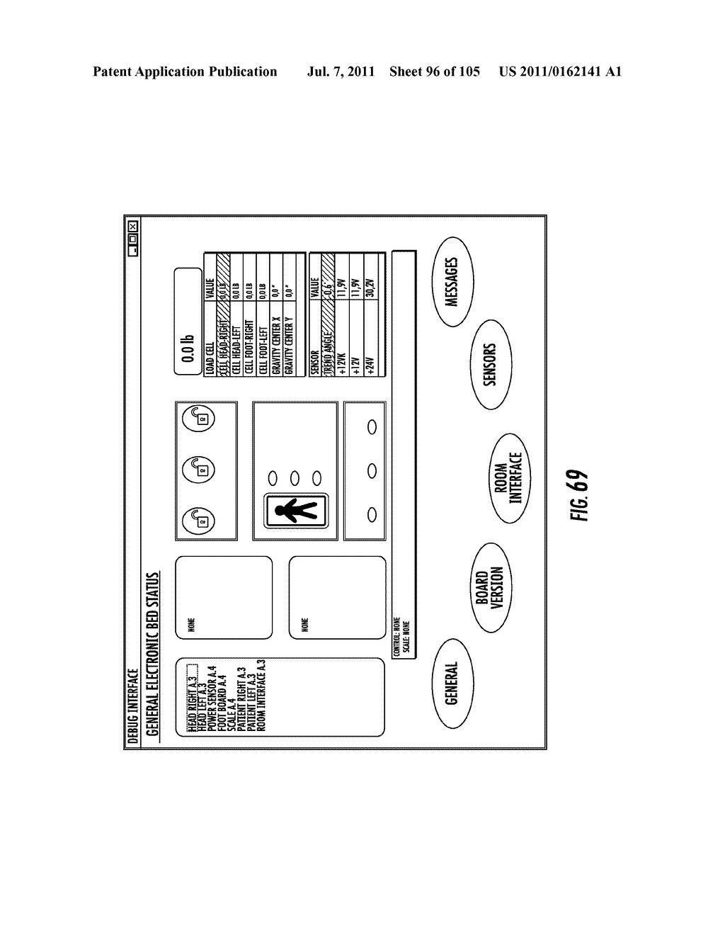 HOSPITAL BED - diagram, schematic, and image 97