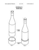 Bottle, can or container  Boot  that provides temporary or permanent     additional information diagram and image