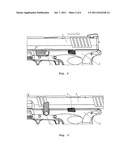 MECHANISM FOR THE DISASSEMBLY OF A HANDGUN WITHOUT TRIGGERING diagram and image