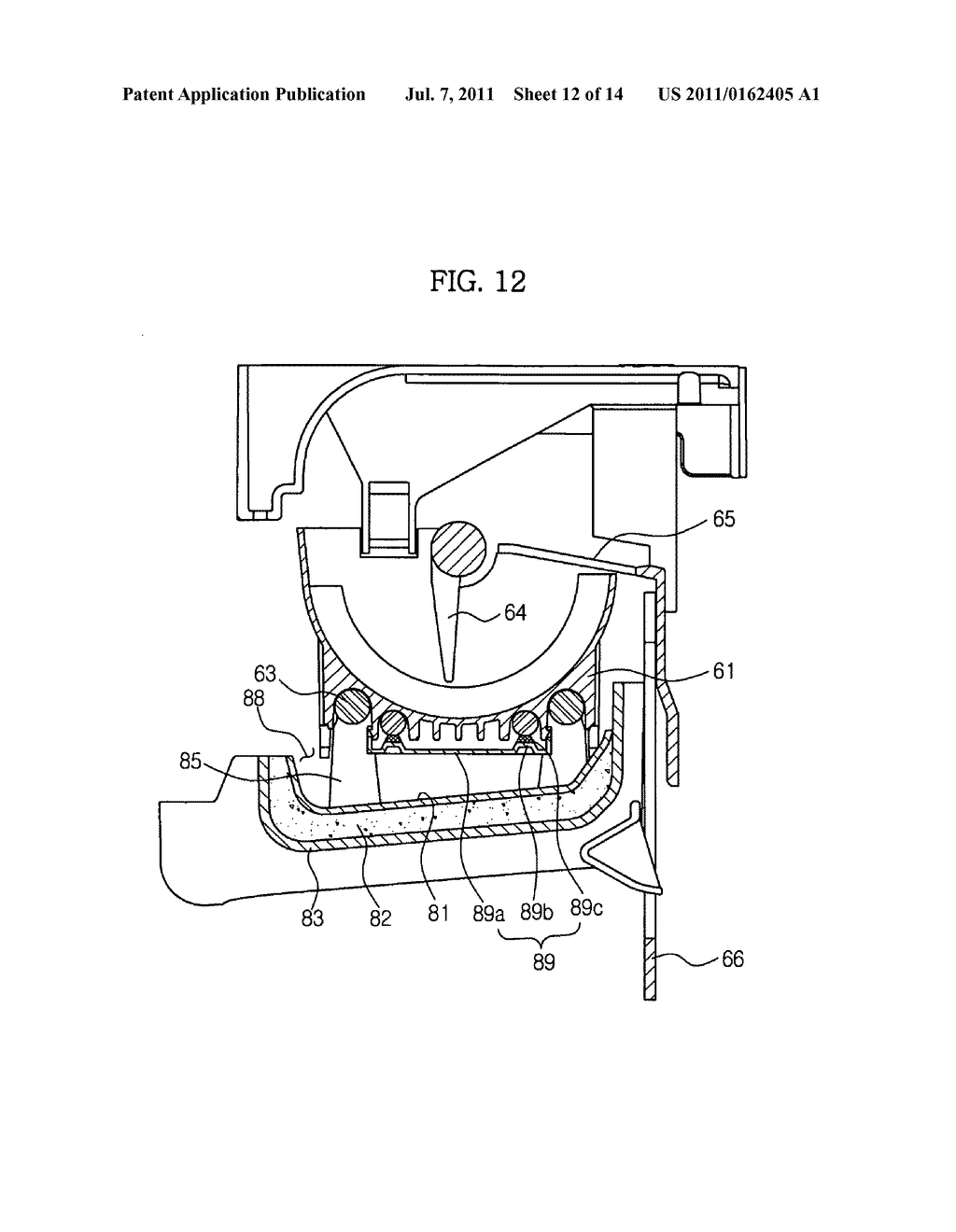 Ice making unit and refrigerator having the same - diagram, schematic, and image 13