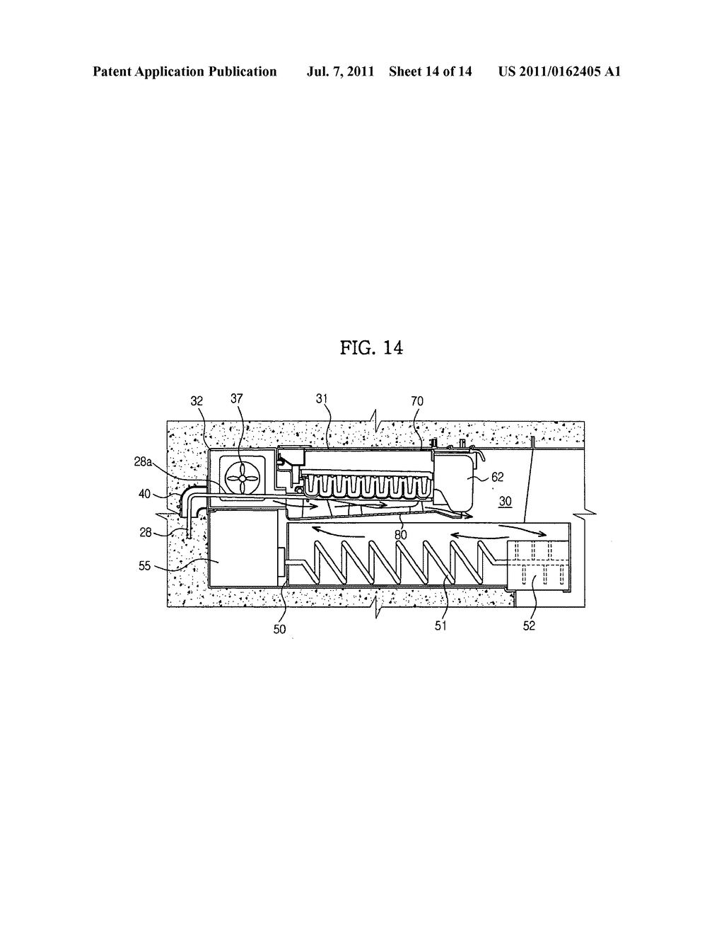 Ice making unit and refrigerator having the same - diagram, schematic, and image 15