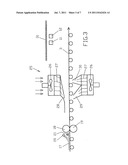 METHOD AND APPARATUS FOR COOLING AND DRYING A HOT-ROLLED STRIP OR A METAL     SHEET IN A ROLLING MILL diagram and image