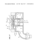 REFLECTING DEVICE, COMMUNICATING PIPE, EXHAUSTING PUMP, EXHAUST SYSTEM,     METHOD FOR CLEANING THE SYSTEM, STORAGE MEDIUM STORING PROGRAM FOR     IMPLEMENTING THE METHOD, SUBSTRATE PROCESSING APPARATUS, AND PARTICLE     CAPTURING COMPONENT diagram and image