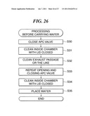 REFLECTING DEVICE, COMMUNICATING PIPE, EXHAUSTING PUMP, EXHAUST SYSTEM,     METHOD FOR CLEANING THE SYSTEM, STORAGE MEDIUM STORING PROGRAM FOR     IMPLEMENTING THE METHOD, SUBSTRATE PROCESSING APPARATUS, AND PARTICLE     CAPTURING COMPONENT diagram and image