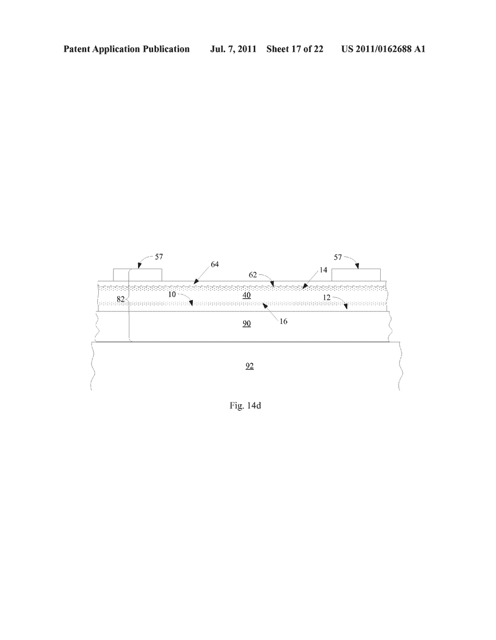 ASSYMETRIC SURFACE TEXTURING FOR USE IN A PHOTOVOLTAIC CELL AND METHOD OF     MAKING - diagram, schematic, and image 18