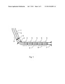 TOOL FOR SHUTTING OFF OPENINGS OR LEAKS IN A WELL BORE diagram and image