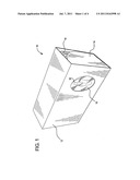 PACKAGING FOR STORING PRODUCTS AND METHODS OF MAKING AND USING SUCH     PACKAGES diagram and image