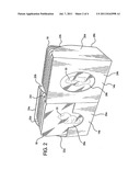 PACKAGING FOR STORING PRODUCTS AND METHODS OF MAKING AND USING SUCH     PACKAGES diagram and image