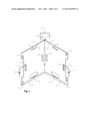 Safety barricade system diagram and image