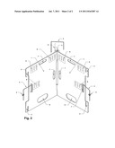 Safety barricade system diagram and image