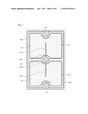 LIGHT EMITTING DIODE HAVING ELECTRODE PADS diagram and image