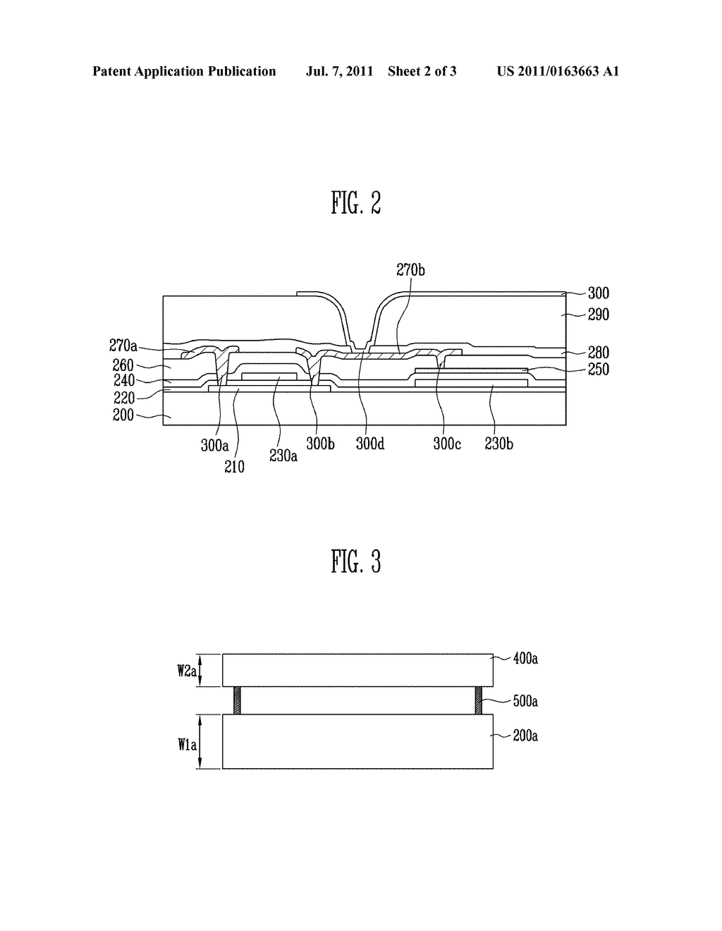 Organic Light Emitting Display Device and Method of Making the Same - diagram, schematic, and image 03
