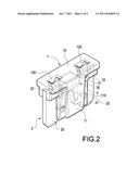 FUSE STRUCTURE WITH POWER DISCONNECTION LIGHT INDICATING FUNCTION diagram and image